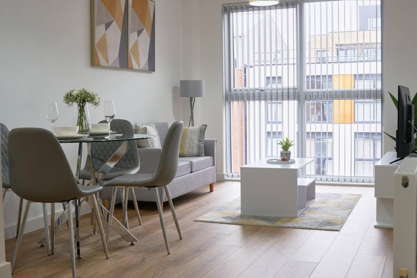 Modern Central Apartment - City Centre - Fast Wifi - Near Utilitia Arena & Icc Birmingham Exteriér fotografie